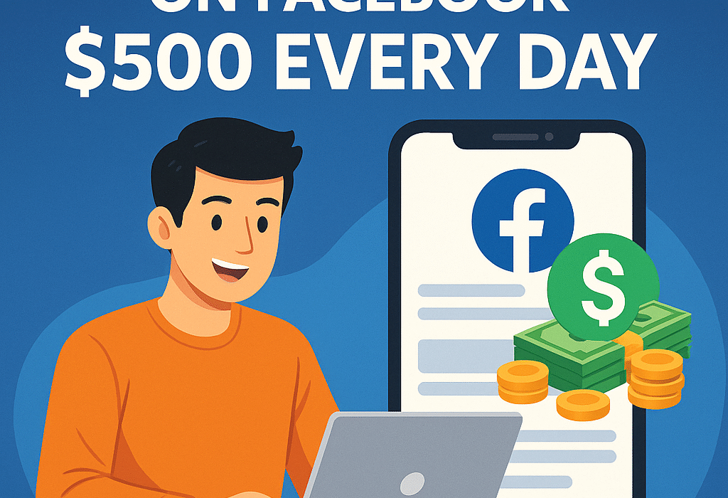 How to Earn Money on Facebook $500 Every Day
