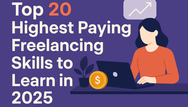 Top 20 Highest Paying Freelancing Skills to Learn in 2025