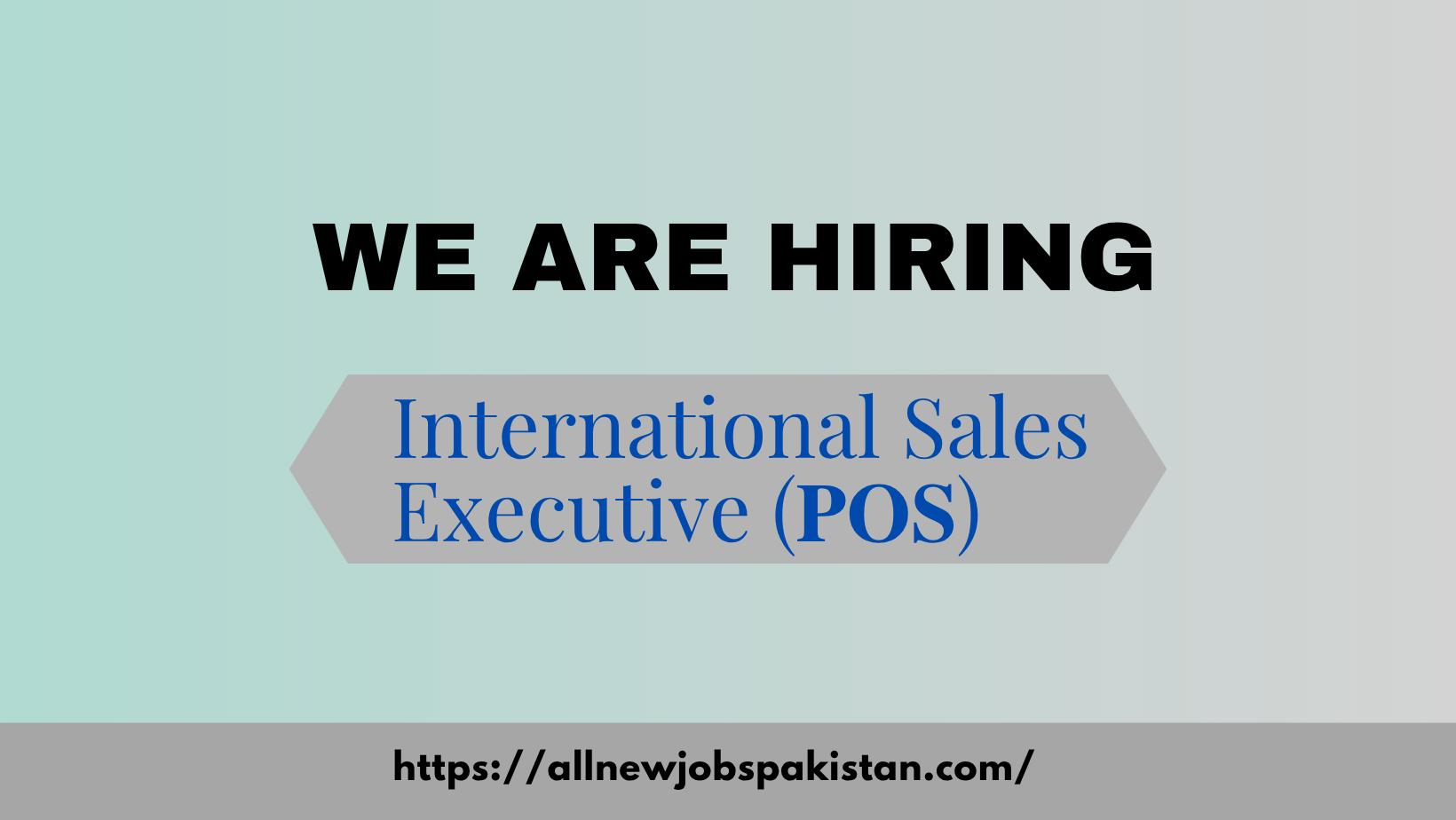 International Sales Executive (POS) Job in Karachi | TGT Nexus