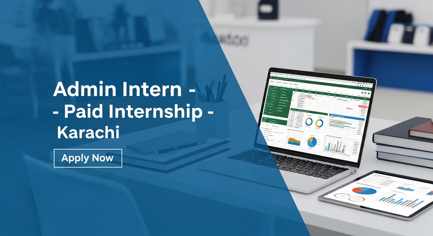Admin Intern Job in Karachi - Paid Retail Administrative Internship