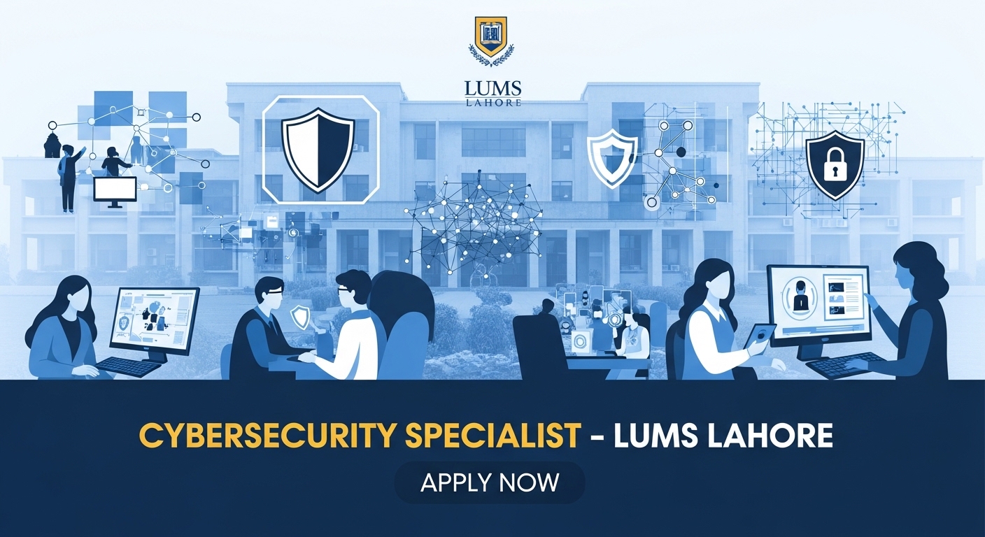 Cybersecurity Specialist Job at LUMS - Lahore