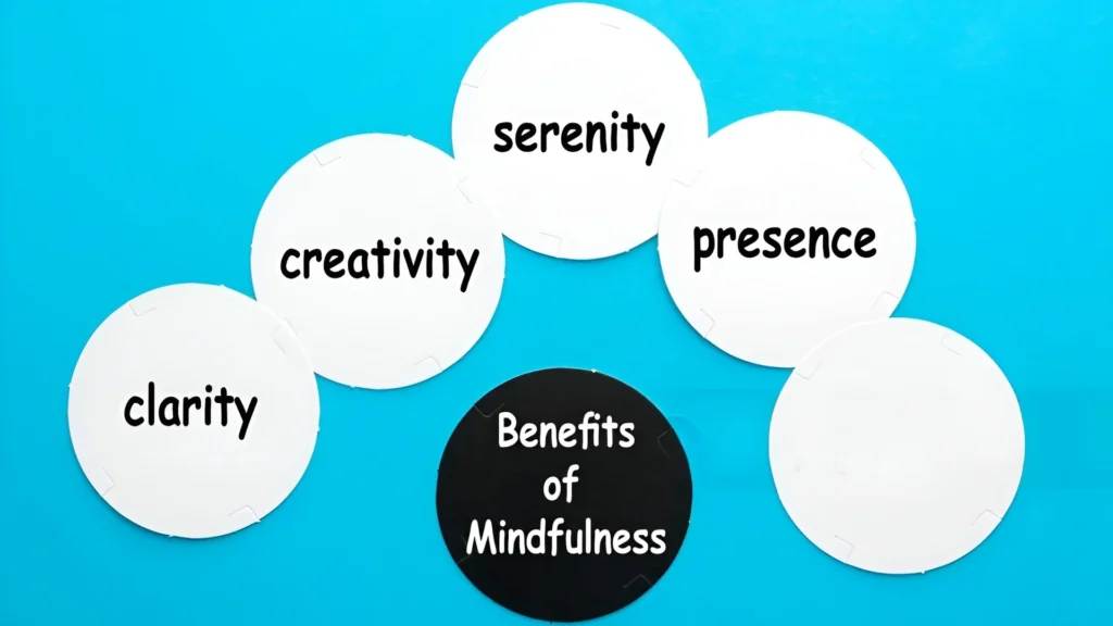 Mindfulness at work supports better focus, lower stress, improved productivity, and healthier workplace habits.