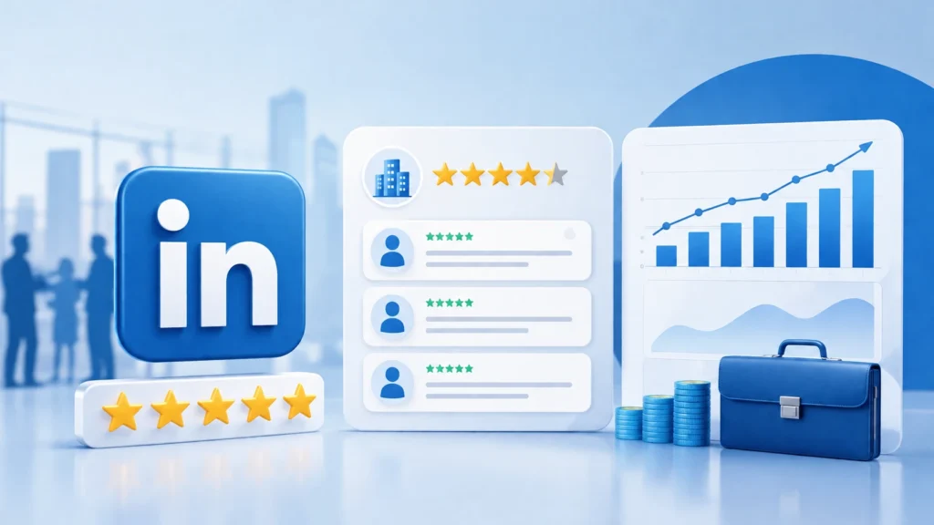LinkedIn Company Reviews and Salary Insights help job seekers evaluate employers and understand salary expectations.