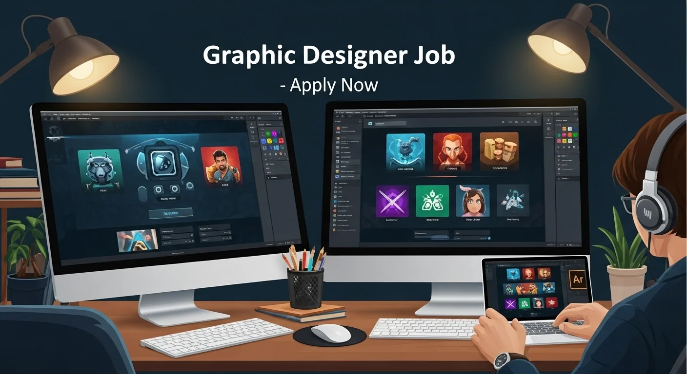 Graphic Designer Job Openings for UIUX and Game Assets